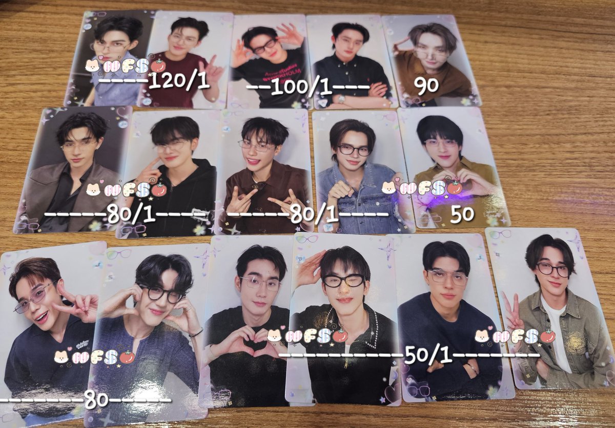 new_2809's tweet photo. การ์ดพร้อมส่ง  ส่ง 40 หรือนัดรับวันที่ 29 30 1 
#งานมหกรรมนิยายนานาชาติ2026xGMMTV
#ตลาดนัดgmmtv https://t.co/mz6cSVjiAG