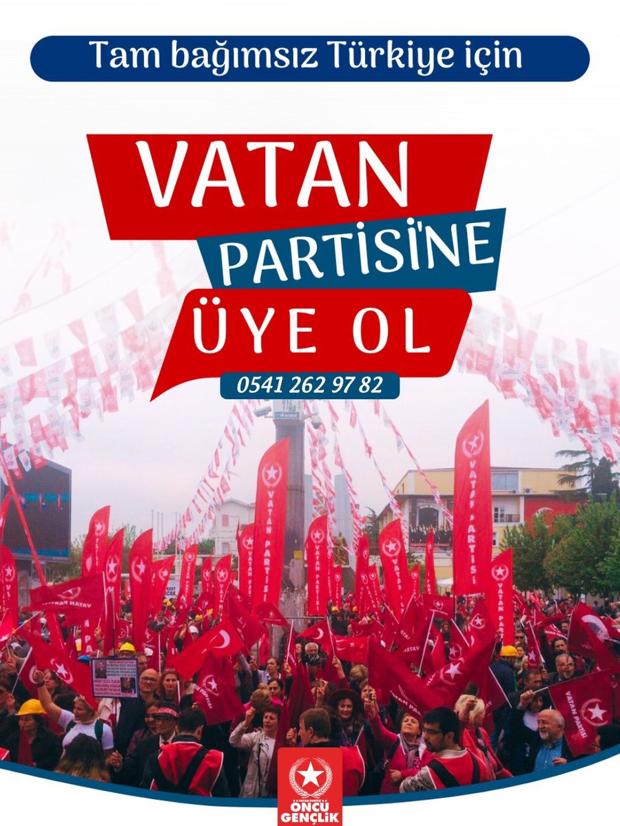OncuGenclik's tweet photo. Türkiye'yi hedef alan, bağımsızlığımıza göz diken ABD emperyalizmi ve İsrail siyonizmine karşı görev başındayız!

Bu topraklarda ABD emperyalizmine geçit vermeyeceğiz. 🇹🇷

Emperyalizme meydan okuyan Vatan Partisi Öncü Gençlik'e üye ol!
🔗https://t.co/PtyWjvJYoQ
📞0541 262 97 82 https://t.co/wafeamP56b