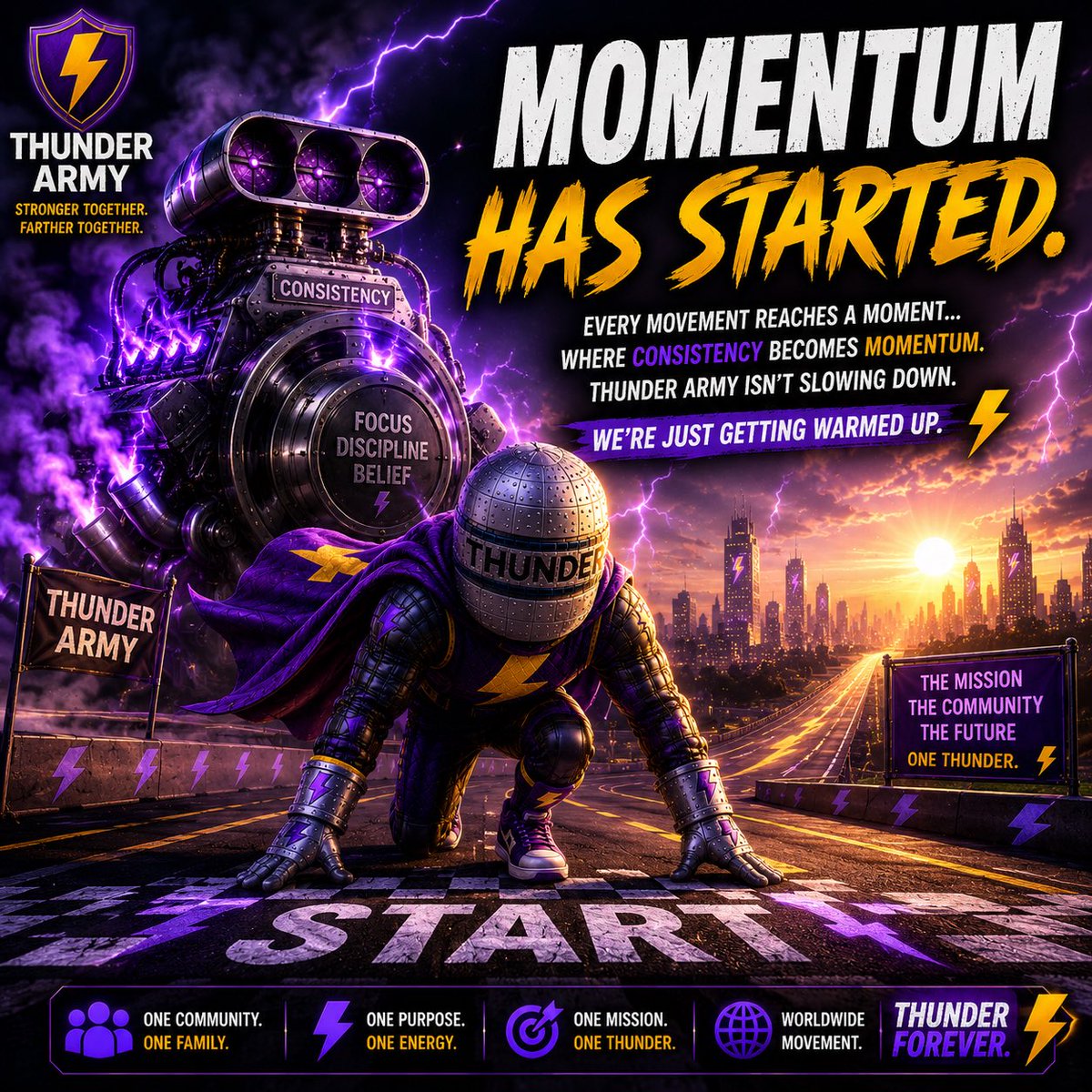 thunder__pants's tweet photo. Every movement reaches a moment…

where consistency becomes momentum.

Thunder Army isn’t slowing down.

We’re just getting warmed up. ⚡🩲 https://t.co/zEKL0Oz7hA