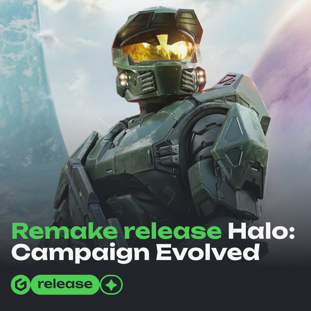 gengine_b2b's tweet photo. Halo: Campaign Evolved is out!

The iconic 2001 classic has been remade — critics are loving it, praising how it preserves the gripping story while reimagining parts of the original 

#Halo #HaloRemake https://t.co/GaicRQV4yw
