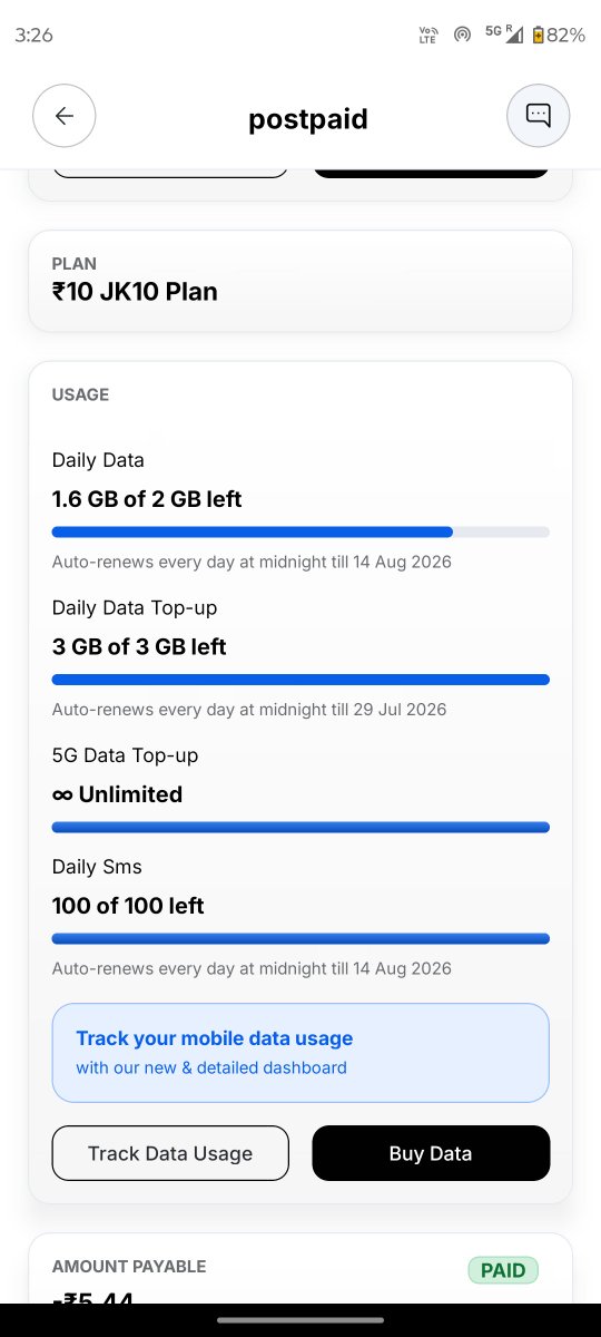 dankbhardwaj's tweet photo. Dear @airtelindia, I'm on an Airtel postpaid plan with Unlimited 5G, but after my daily 2 GB data is exhausted, my unlimited 5G stops working and I'm forced to buy data top-ups. I've already complained to customer care several times, but nothing has been resolved. Please fix this https://t.co/iQahwSApc2