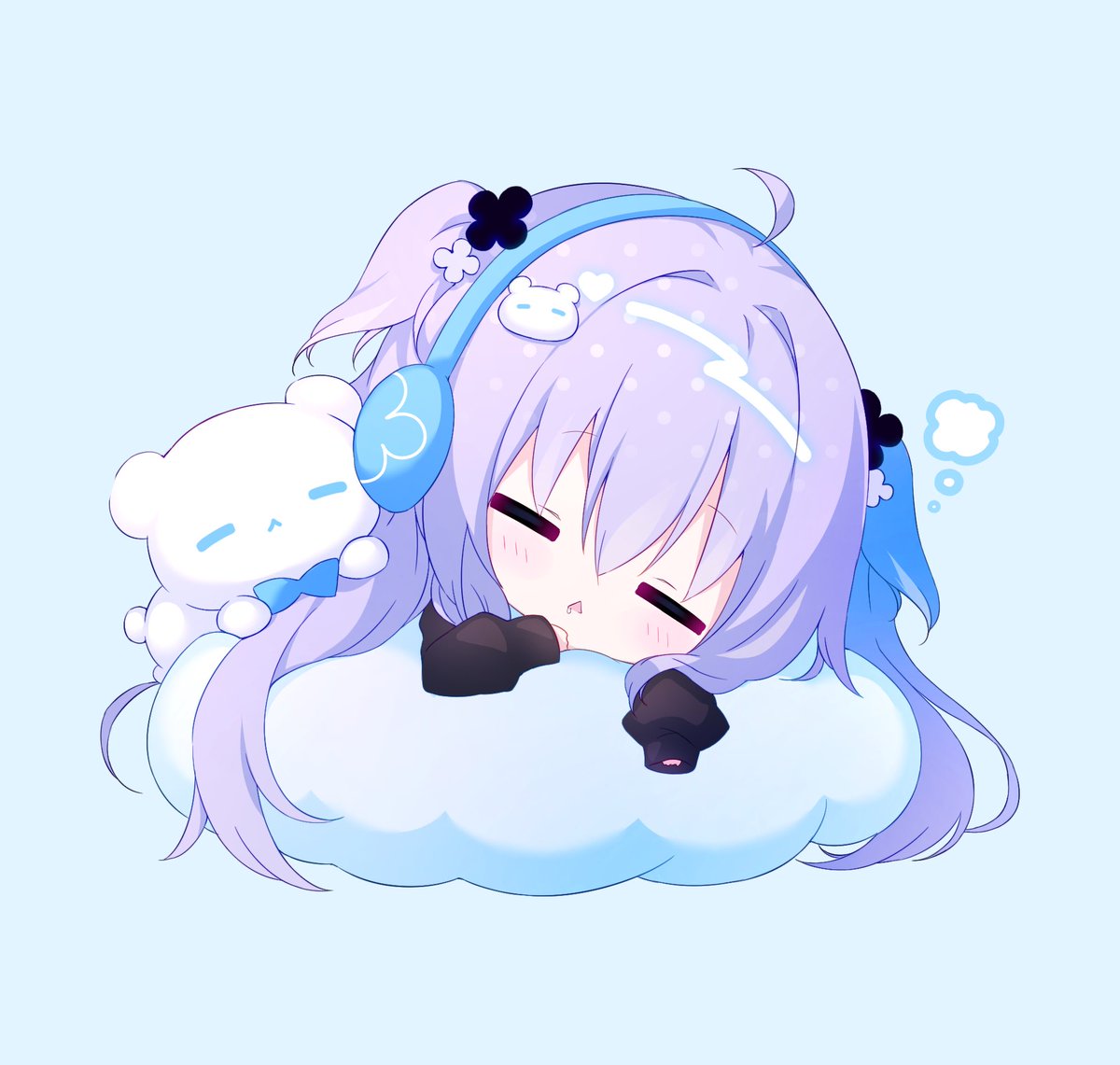 すやぁ。。。ー△ー☁️💤 