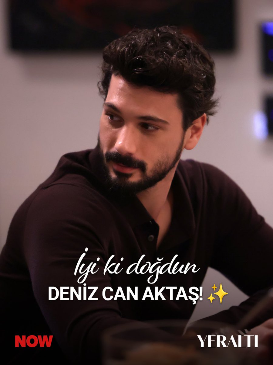 Yeralti_Dizi's tweet photo. İyi ki doğdun Deniz Can Aktaş! ✨♥️

#Yeraltı @nowtvturkiye @medyapimresmi https://t.co/7uJyeQD7Ou
