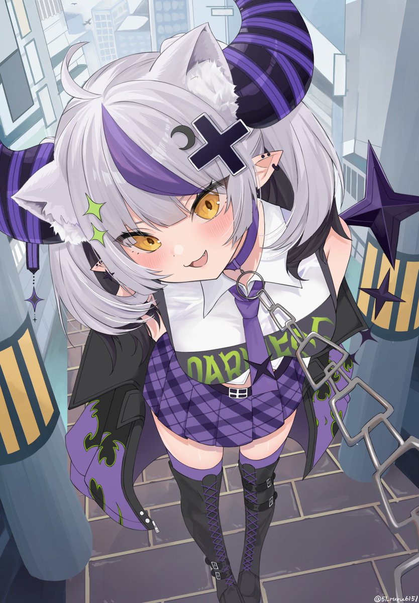 51_ruru6151's tweet photo. どこ見てるニャン?
#laplus_artdesu https://t.co/xyiha61XTH