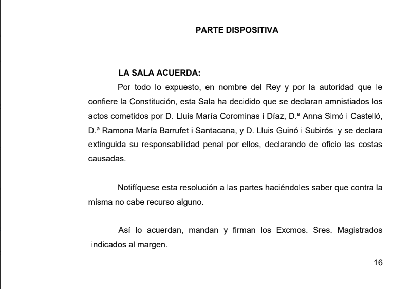 Palacios_Isabel's tweet photo. #Amnistía El Tribunal Supremo aplica la LOA al primer miembro del govern de @KRLS Puigdemont, la exconsellera @MeritxellSerret , y a la mesa del @parlament del #1Oct (todos condenados por desobediencia) | @rtvenoticias @rtvenoticies @telediario_tve https://t.co/yVR0eTtQt9