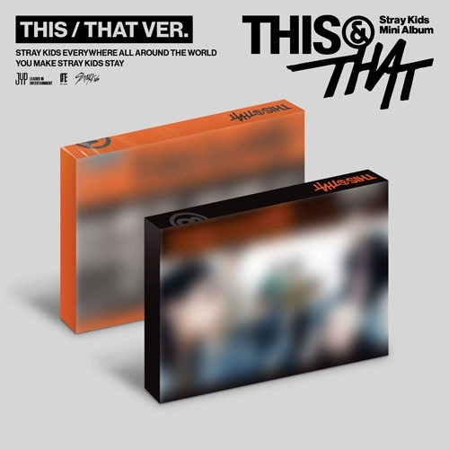 StrayKids】 韓国ミニアルバム『THIS & THAT』8月中旬頃入荷予定