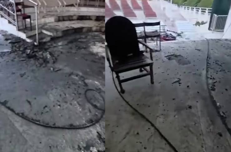 M_da_CB's tweet photo. I luoghi di preghiera più cari ai pellegrini di Medjugorje sono stati vandalizzati e bruciati.

Questi attacchi alla spiritualità occidentale servono a indebolire le ultime difese della nostra società, gli ultimi luoghi dove si costruisce comunità e si cerca serenità. https://t.co/tYtHsjSo2C