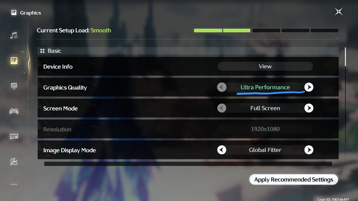 IceTeaGoat2's tweet photo. @IridescentSun_ @anxientkana Put that  on ultra performance and then you get more options to tweak https://t.co/1apDxEduMD