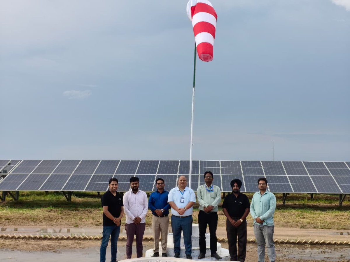 DGFASLI1's tweet photo. Regional Labour Institute, Kanpur, under the aegis of DGOSH, conducted a Safety Audit at M/s. Avaada Sunrays Energy Pvt. Ltd., Bikaner, Rajasthan (25–27 Jul 2026) as per IS 14489:2018, strengthening OSH, compliance, risk control and safety culture.
#SafetyAudit #DGOSH #RLIKanpur https://t.co/UjUWKRXvVa