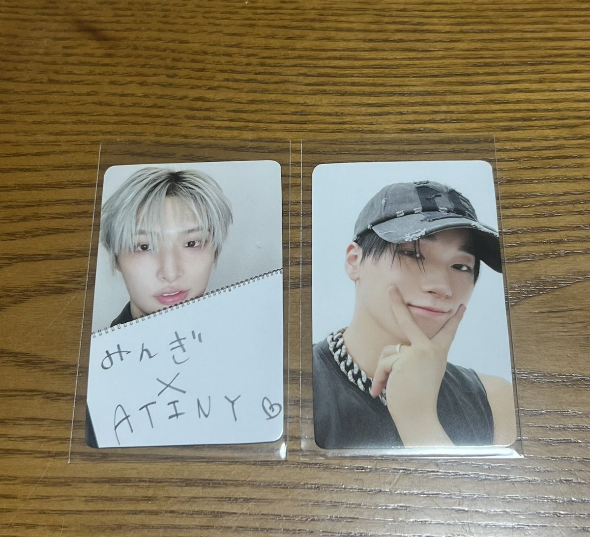 fjst_91's tweet photo. ATEEZ トレカ fc 交換

譲　ミンギ🐥　サン🐱

求　同種ジョンホ🐻

郵送での交換希望です📮
気軽にお声がけください☘️ https://t.co/tfAdpJ0hzF