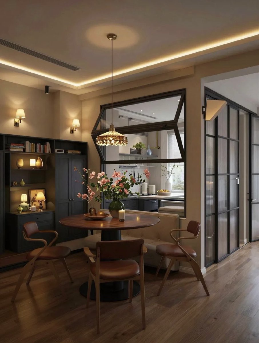 INTERIORPORN1's tweet photo. this is the type of cozy living space I need in my life https://t.co/qCbUL0reFr