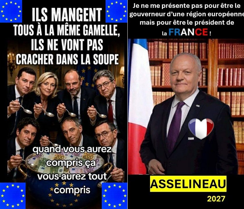 Phil_7338's tweet photo. C'est un devoir républicain, de la part des 42000 #elus ayant ce pouvoir, que de permettre à @f_asselineau d'être présent #Presidentielle2027.
Notamment les 35 000 #maires des moyennes et petites communes détiennent la clé le permettant
MAIRES
Votre responsabilité est immense. https://t.co/EzoUvWw4JM