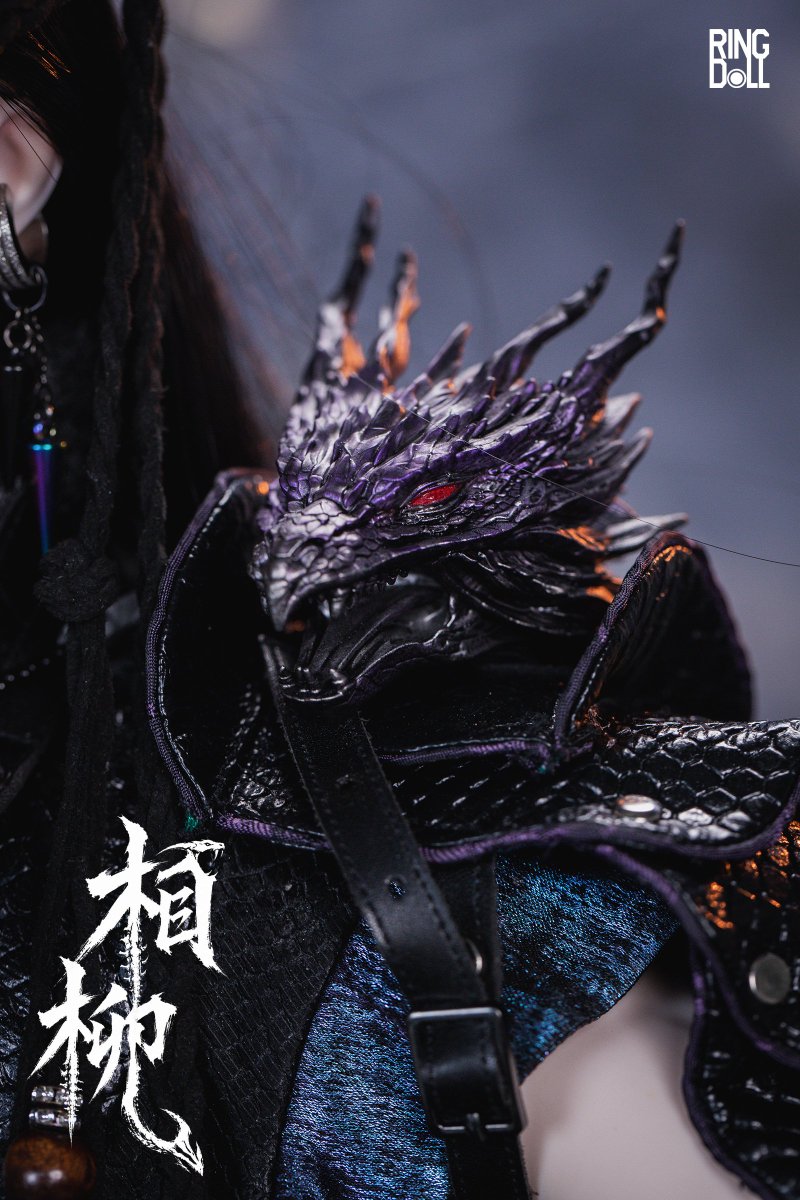 ringdoll's tweet photo. 「 Xiangliu 」from the new series — "Cosmic Mythos Scrolls", let’s start with these accessories...

#ringdoll #ドール #球体関節人形 #bjd #doll #resindoll #balljointeddoll #bjdmakeup #dolls #dollcollector #dollphotography https://t.co/DHcyPBXU5r