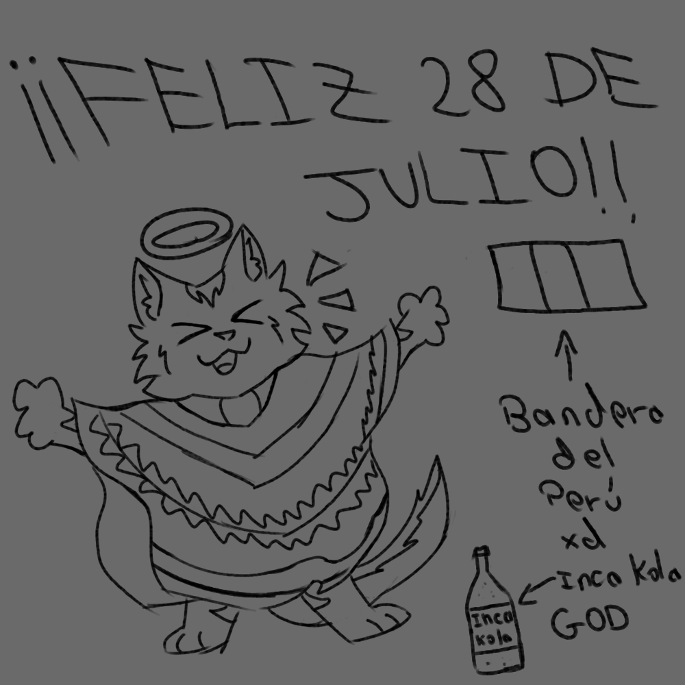 ItsNixke's tweet photo. Viva el Perú CALAJO!!1! FELIZ 28 DE JULIO XD

#FiestasPatrias #Peru https://t.co/StX07indwK