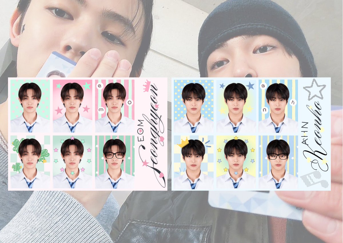 renjwinsung's tweet photo. 09z id photo 🩵⭐️🩷🍀
#성현 #건호 

♡ https://t.co/mlRyAYaFyG https://t.co/YjxOz9xlND