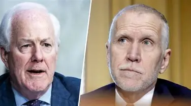 ricardobrown's tweet photo. #JohnCornyn #ThomTillis
Estos dos señores cuyas fotos aparecen abajo, le están haciendo la guerra al #PdteTrump en el #Senado. Son senadores republicanos, #JohnCornyn, de #Texas, y #ThomTillis, de #CarolinaDelNorte. El #pdteTrump los ha correteado de la política, apoyó exitósamente a un adversario de #Cornyn en las primarias republicanas texanas, y, por otra parte, #Tillis optó por no aspirar a la re-elección, sabiendo que el #pdteTrump apoyaria a un republicano #MAGA en unas primarias en #CarolinadelNorte. El lío, el problema para el presidente es que #Cornyn y #Tillis no concluyen sus mandatos hasta enero. Y es obvio que le van a estar pasando la cuenta al #pdteTrump hasta entonces. Este jueves, el #ComiteJudicial del #Senado vota sobre la designación de #ToddBlanche como #FiscalGeneral. #Cornyn y #Tillis, miembros de ese comite senatorial, posiblemente se unirán a los senadores demócratas para hundir a #ToddBlanche. La política es así. Hay alianzas, hay rupturas, hay venganzas dentro de los dos grandes partidos políticos estadounidenses. Nada, Washington, es decir, la #CasaBlanca, el #Congreso, son como el #PalacioDeLosBorgia.