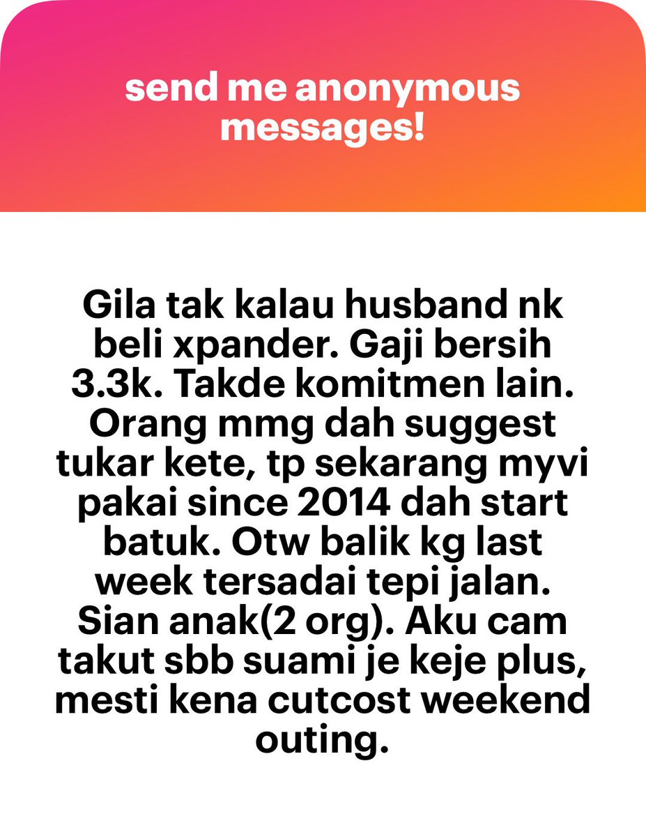 meinmokhtar's tweet photo. Monthly berapa xpander? https://t.co/LJLUhKBRVv
