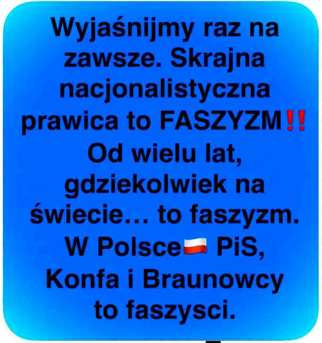 aino60's tweet photo. Jak nie masz ich poglądów i nie jesteś katolikiem to jesteś wróg i możesz zostać spalony na stosie w przyszłości .coś takiego jak czysta rasa aryjska u hitlera 😱 Jestem ciekawa kiedy to wszystko pier........lnie 🤮 🤮 🤮 https://t.co/pCPvnIz7uW