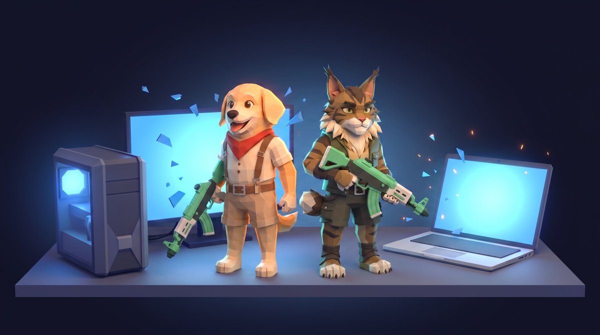 PawStrikeGame's tweet photo. today we’re planning to release the native Windows and macOS versions of PAWSTRIKE.

the browser version will still be available, but native builds should make the game feel much smoother, with faster loading, better performance, and fewer limitations from running everything inside a browser.

we’ve been working toward this for a while, so we’re really excited to finally get both versions out and let more people play PAWSTRIKE the way it was meant to feel.