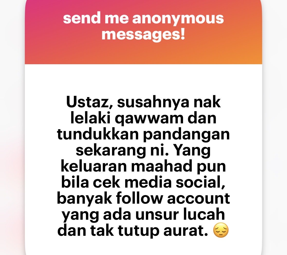 mnasrullah00's tweet photo. Semoga Allah banyakkan lelaki yang qawaam dan perempuan yang qana’ah. https://t.co/hiFKp0jLzw