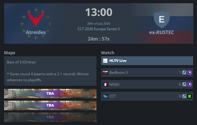 GoodiniCS's tweet photo. In 30 mins we play vs ex-rustec https://t.co/vrdilRZYpz