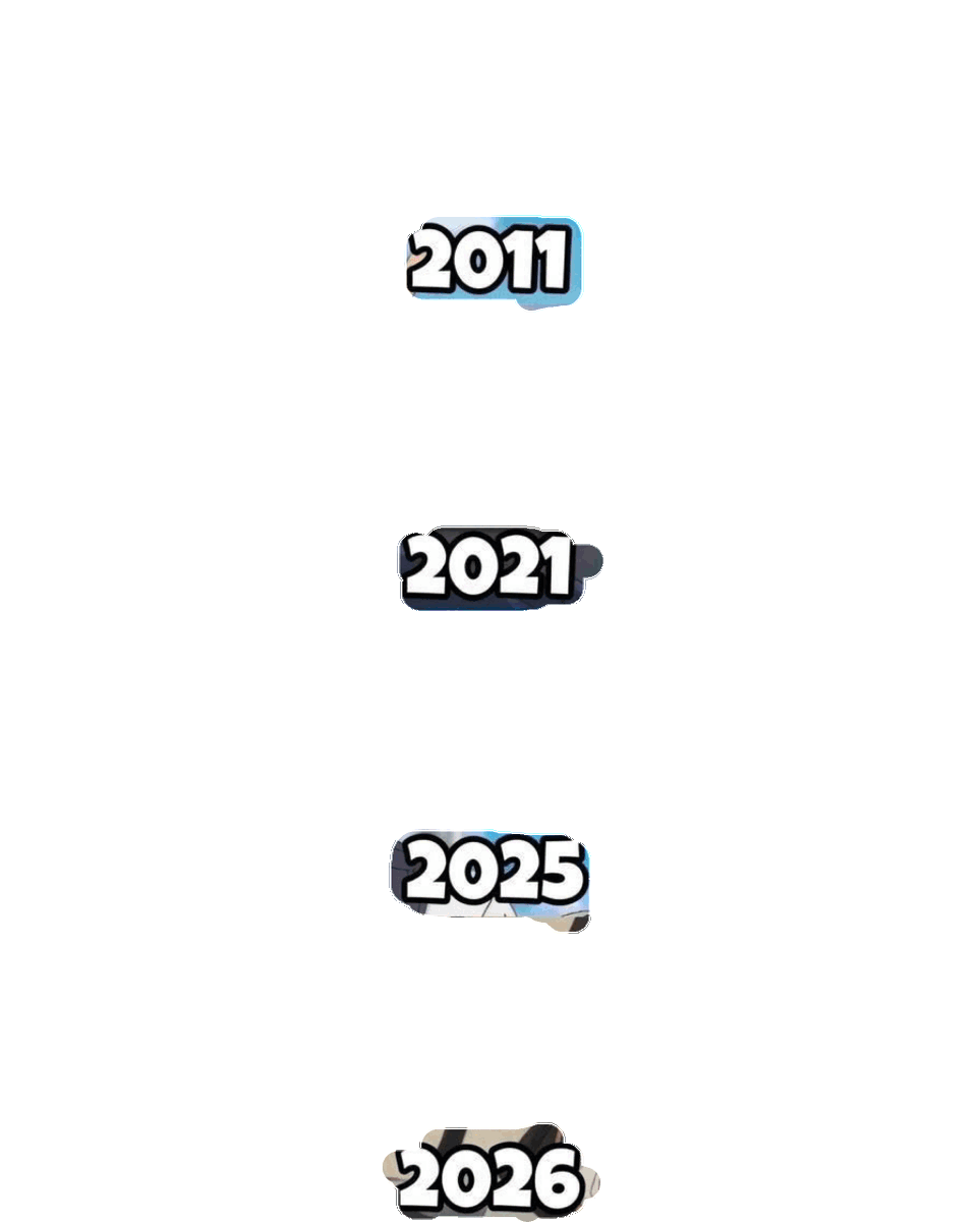 4KAestheticHQ's tweet photo. 2011> 2012> 2025 &amp; 2026 https://t.co/JrDJJyuNRf