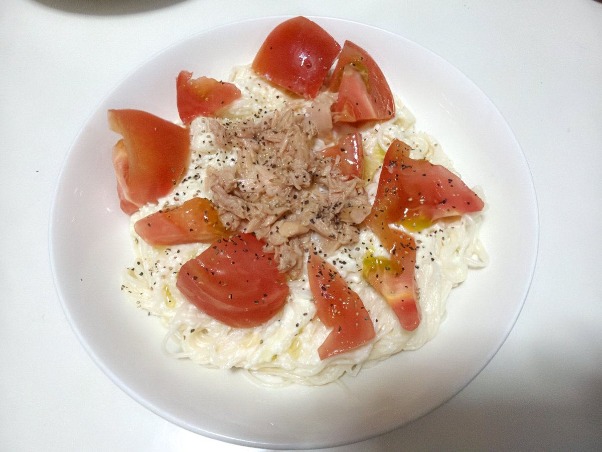 do0___ysm's tweet photo. ウィシたちが作っていた豆腐そうめん 作ってみた 好きな味だった https://t.co/9pK6d1xhgi