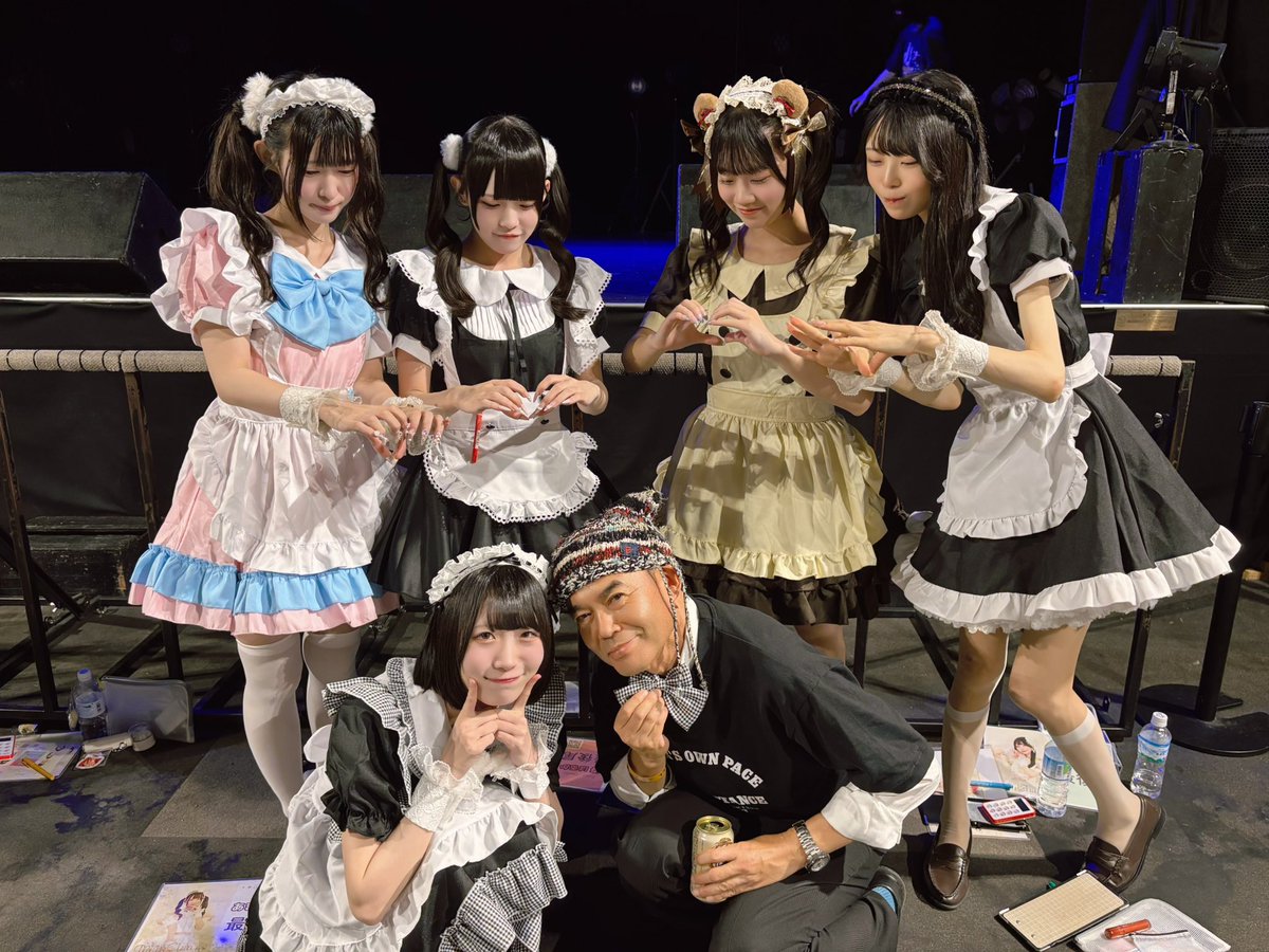 ttm91508092's tweet photo. 週末、週初めの
#めるちゃ
#いっちゃん
#amHALL
#SUNHALL
#MILULARI ×2
メイド服もセーラー服も
可愛かったね〜🥰
#MeluCharm
#川澄いちほ
#生駒しずく
#あまみみる
#音瀬りのん
#栫はるか https://t.co/qsT4sU8qqq