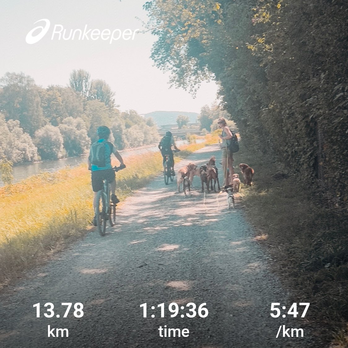 zureich37's tweet photo. Tuesday running 🏃➡️.
start of week 6 of my marathon training. 😀
... blurry picture of cyclist that excessively used his bell because of dog lady.
#running #runchat #marathontraining #RiverRun #adventures #TeamDogs https://t.co/Uekw2EB7cS