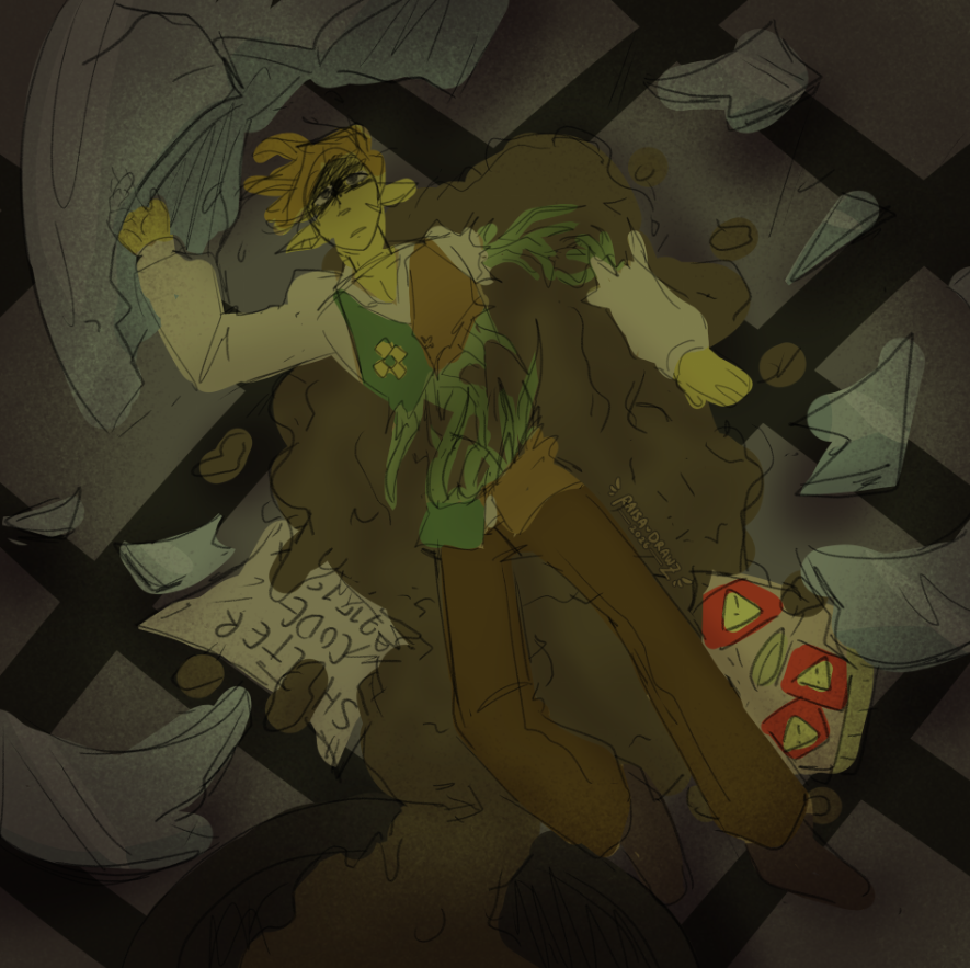 RaisaDrawz's tweet photo. idk, quick doodle :p
based on what the golden flower end up lookin like after they seal the fountain
#deltarune #deltarunechapter5 #flowery https://t.co/fyiSbBdQ9v
