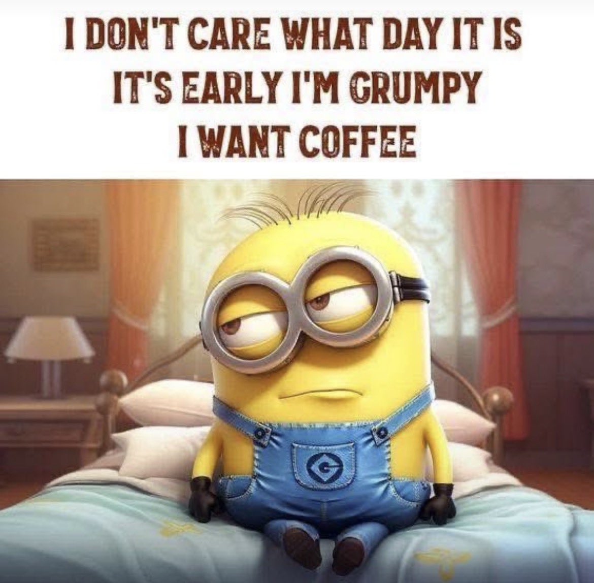 AndyMartin07g's tweet photo. Good Morning!! 🇺🇸😊☕️ ☀️ 
It’s definitely too early for me… https://t.co/BXS1IXek7e