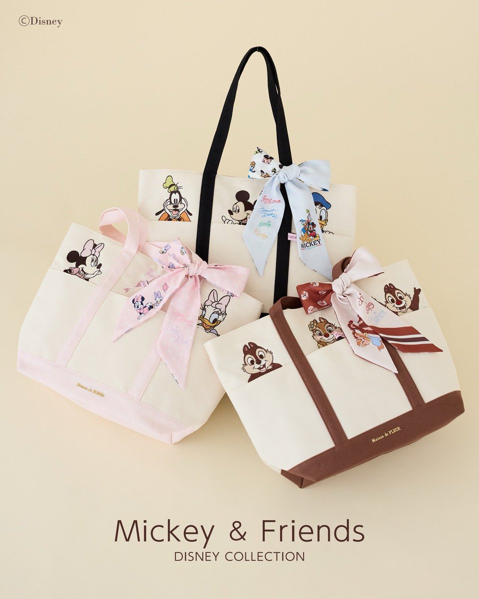 週末限定お値下げ　新品　Disney Dollars 3種セット ━━━━━━━━━━━━ #メゾン・ド・フルール 「Mickey ＆ Friends