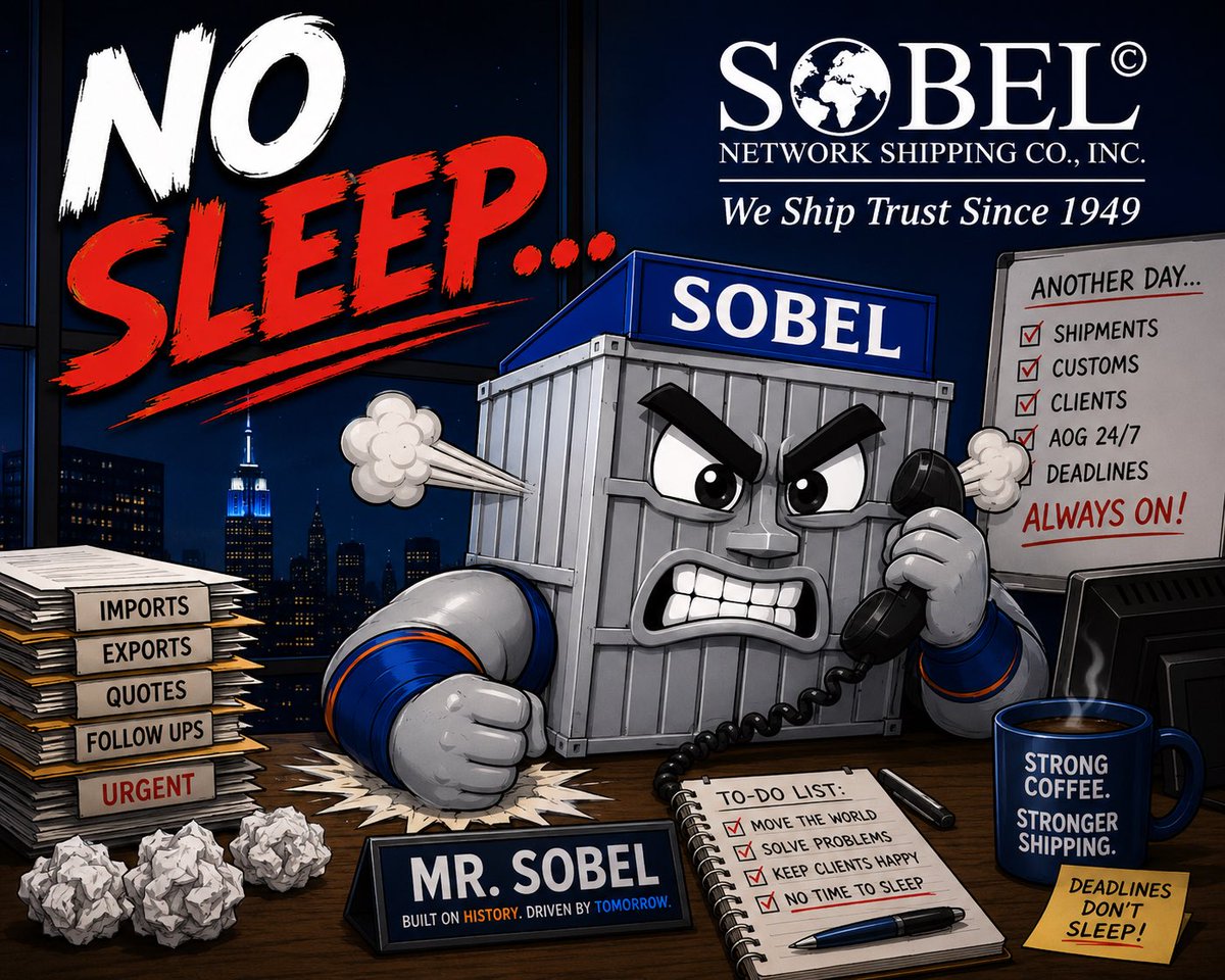 sobelshipping's tweet photo. #sobelshipsandsips #ateam #sobelnet #sobel #sobelnetwork #sns https://t.co/9hJZmQrnWd