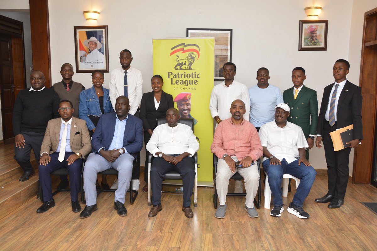 muhererza's tweet photo. A light moment @PLUsecretariat with @plumukc discussing matters of National importance with the new Secretary General.  Alot has been planed for Institution Chapters. we sincerely appreciate @mkainerugaba https://t.co/PtK0mYFGRL