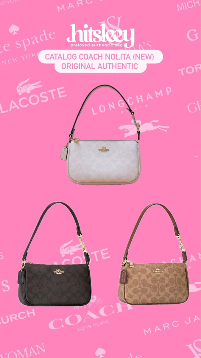 hitszaee's tweet photo. @5emangataku barangkali berkenan pl branded cnk, longchamp, sepatu onitsuka, converse, authentic 100%. boleh nego, cicilan atau full payment oren. boleh tanya dulu gausa sungkan🩷

tumblr sold❌

lacoste longchamp coach new start 1jt (banyak warna)

detail? dm 
https://t.co/C0LQTdpnuU https://t.co/FVsxmi5uuf