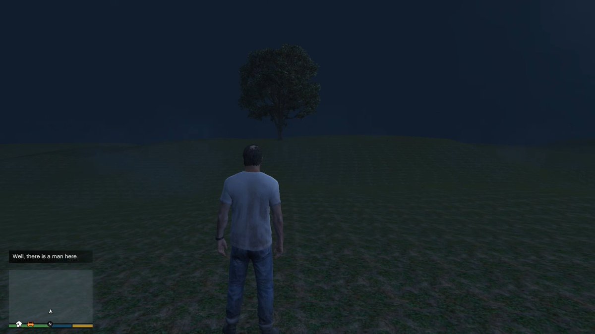 7Blob's tweet photo. Well there is a man here...

He dropped a package too.

#deltaruneㅤㅤㅤ #GTAV https://t.co/mchJitinzx