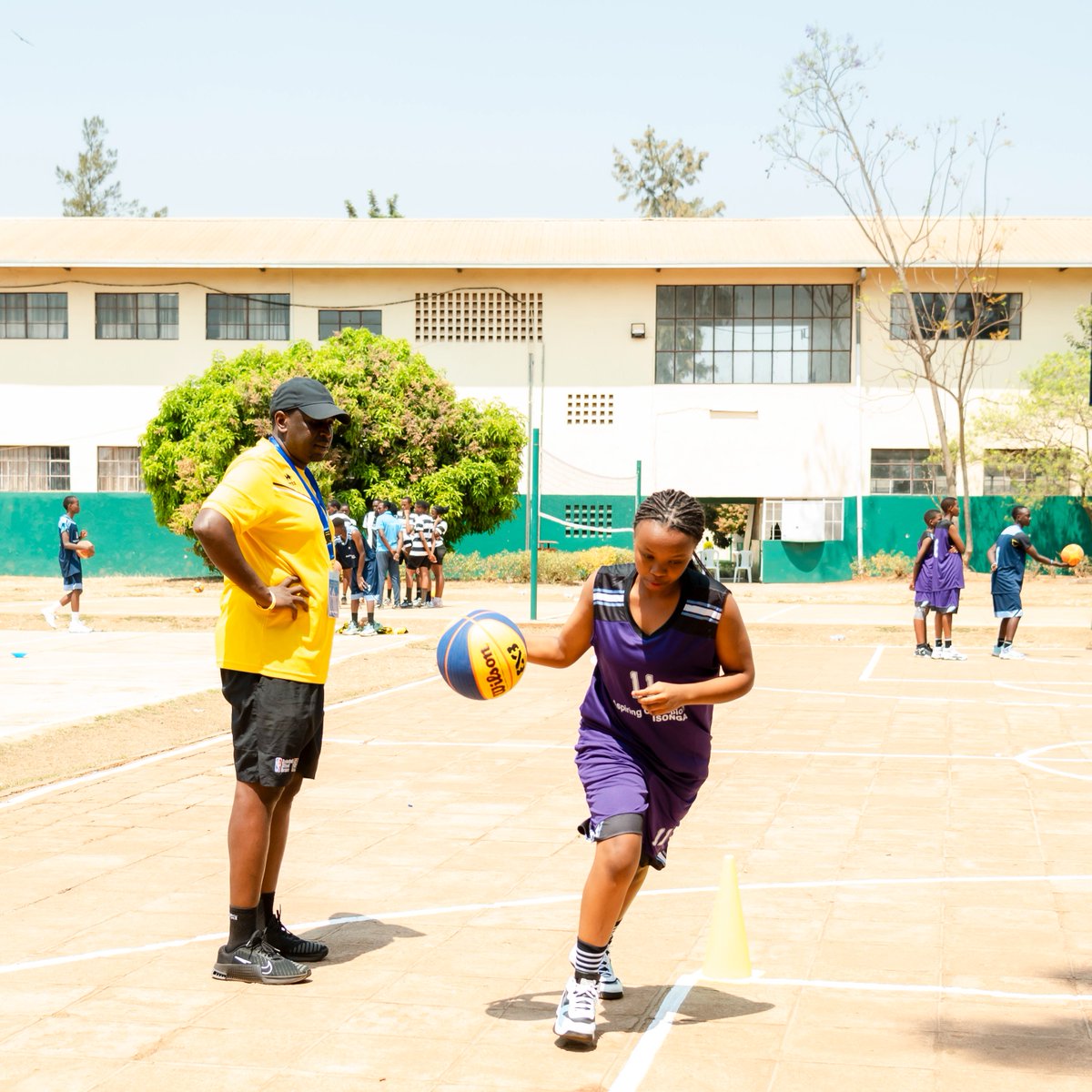Rwanda_Sports's tweet photo. At Collège Saint André, Minister of State @NgarambeRwego officially opened the Sports Talent Development Camp 2026.

Held across all five provinces of Rwanda, the camp brings together over 2,100 young athletes, alongside young referees and first aiders, with the aim of scouting, nurturing, and sharpening talent across different sports disciplines.

The camp runs from 27 July to 10 August 2026.

#RwandaSports #STDC2026