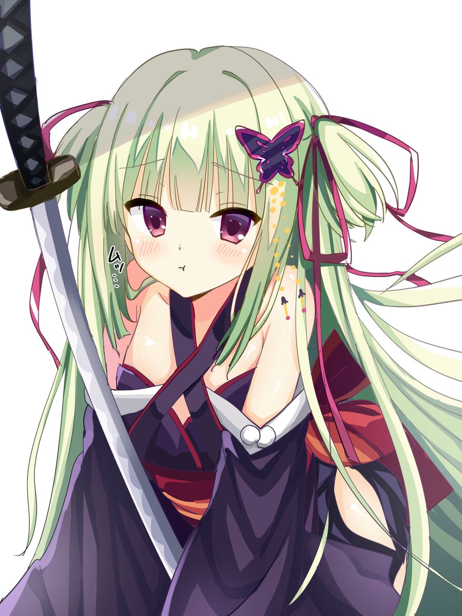 aika_reset's tweet photo. アニメ化決定おめでとう！！のムラサメちゃん
 #千恋万花 https://t.co/JZ2w5GQsHW