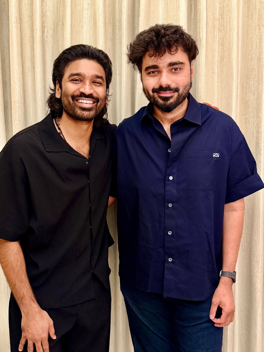 theSreyas's tweet photo. Happy birthday to the person who’s shaped my journey, celebrated my wins, and stood beside me through it all. Mentor, brother, best friend, thank you for everything. Here’s to many more memories together. Happy birthday @dhanushkraja bro 🤗🤗 https://t.co/8RwHYq004g