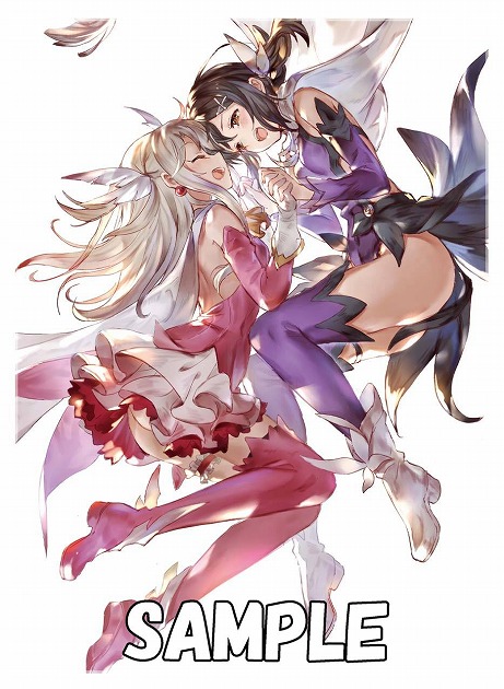 midnightblue032's tweet photo. 【C108/夏コミ/WEB頒布/新作告知26】
イリヤ＆美遊のスリーブになります。 
※枠違いの再販ver https://t.co/tipjH65ZS9