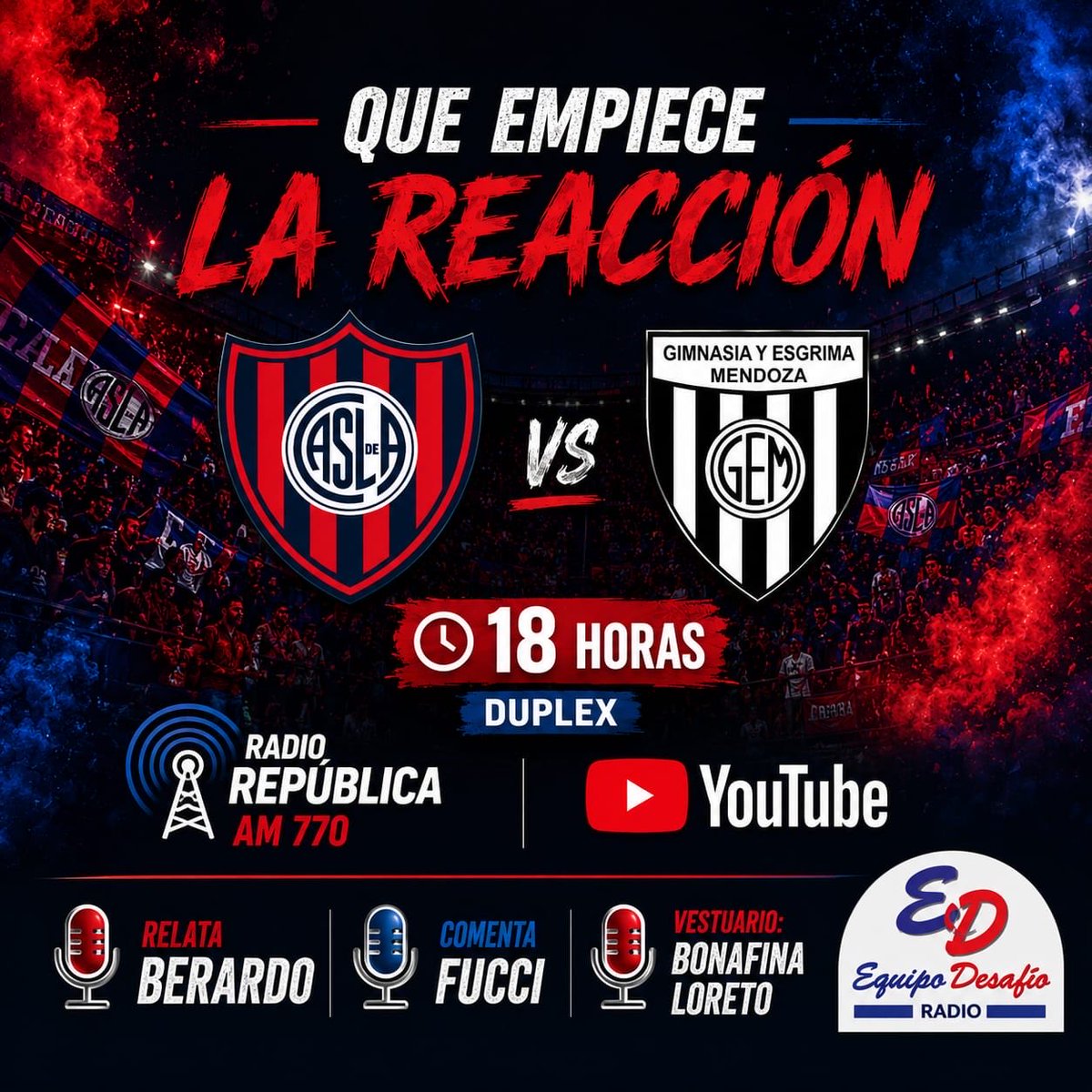 julioaxelED's tweet photo. Junto a @SanLorenzo como desde 1990 https://t.co/Jgg1hztfQy