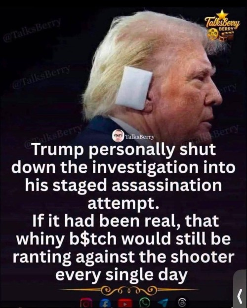 smc429's tweet photo. Trump wasn't shot but he killed a Maga fireman and brought his jacket on stage to kiss it. https://t.co/hBsL5bMICO