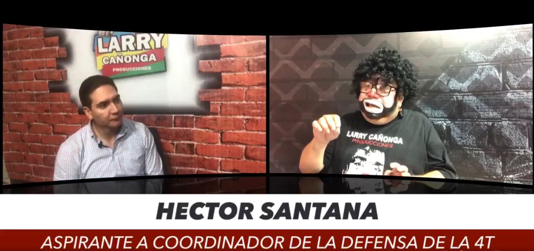 larrypayaso's tweet photo. Desde el CALLEJÓN DE LARRY CAÑONGA entrevista exclusiva con HECTOR SANTANA aspirante a COORDINADOR DE LA DEFENSA DE LA 4T y de LA SOBERANÍA NACIONAL de MORENA en NAYARIT
Sigue la transmision: https://t.co/YSC60IauSo https://t.co/ZO4xmT62Vv