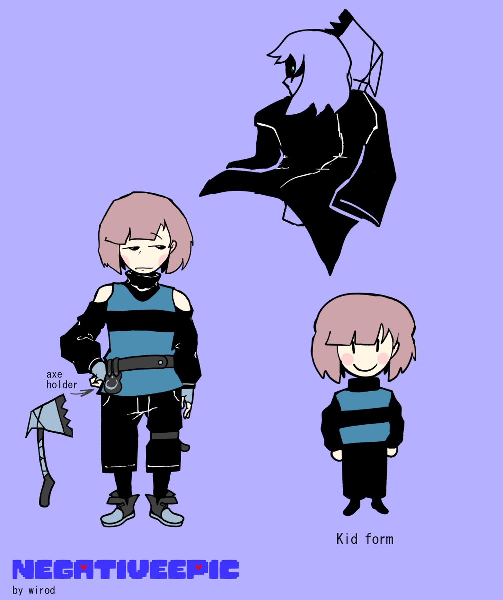 wirodd_'s tweet photo. NegativeEpic ref sheets, cuz I'm bored
Negativetale by Valonsealover
EpicTale by Yugo
NegativeEpic by wirod and Dots

#undertaleAU #epictale #negativetale #artwork https://t.co/juNubrkrze