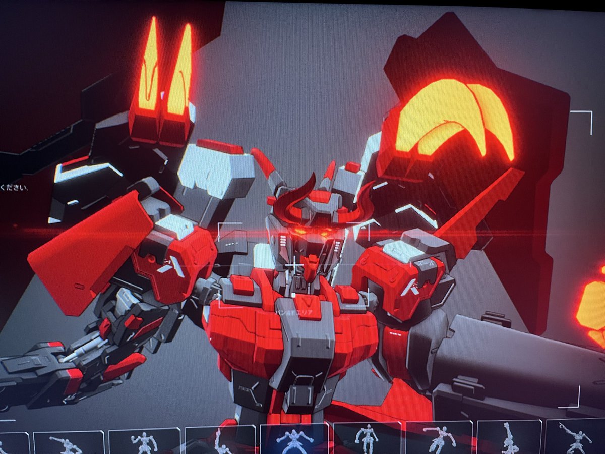 MS45816248's tweet photo. 悪魔みたいな機体を作りたくて作った。
左腕の大型クローの存在感が凄い… https://t.co/umTaTBtD7x