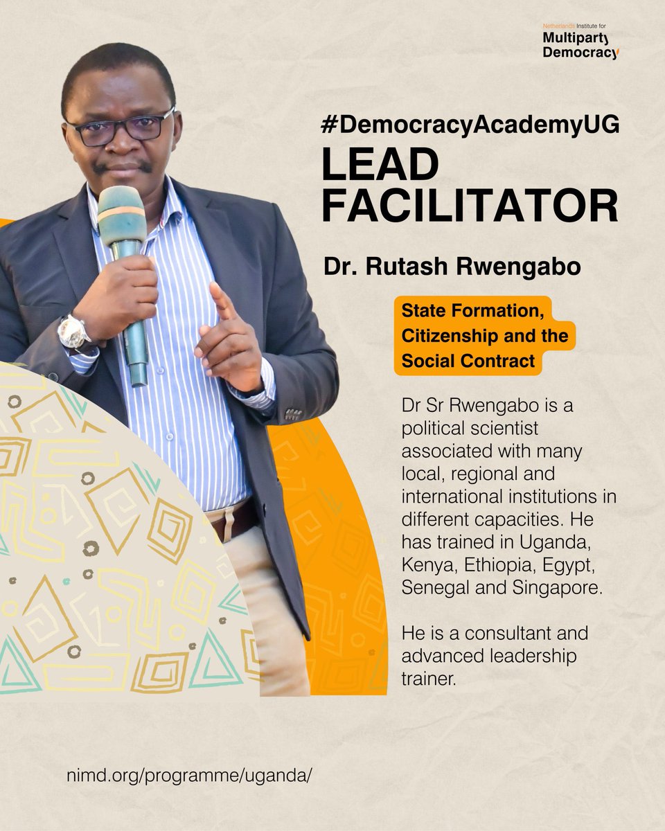 KanyesigyeMerc1's tweet photo. Congratulations to the 35 young leaders shortlisted for the 4th Cohort of the Uganda Democracy Academy (UDA)!

This selection is more than just an achievement; it is a call to leadership. You have been chosen to embark on a journey that bridges political divides and builds a democracy that works for all Ugandans.

Thank you to @NimdUganda, @EUinUG, and all partners for this important investment in Uganda's democratic future. Programs like UDA remind us that leadership transcends party colors; it is about a shared vision, dialogue, and transformation.

To the new cohort: approach this opportunity with humility and purpose. The future of our nation relies not on division, but on your ability to listen, learn, and lead together.

Remember, democracy begins with dialogue! 💪🏽
💫💫💫

#UgandaDemocracyAcademy #UDA4thCohort #TukoPamoja #DemocracyAcademyUG #SADU #YouthInPolitics #NIMDDemocracySchool #WYDECivicEngagement #Uganda #Leadership