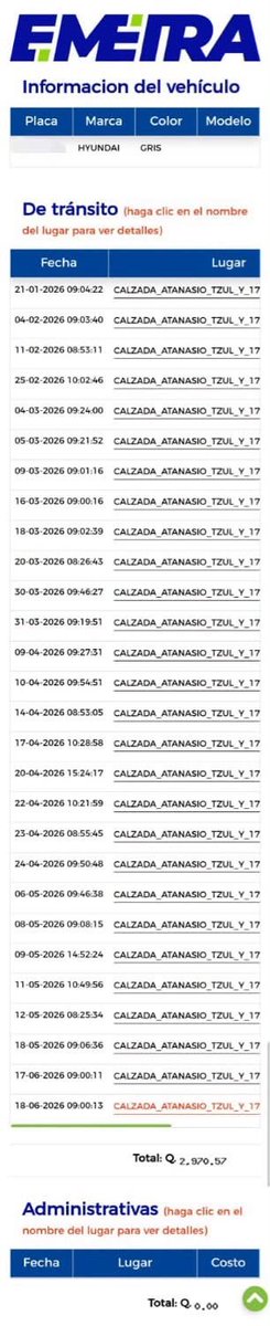 vichoguate's tweet photo. PMT informa que marcó el alto a conductor tras irrespetar semáforo en zona 1.

Al revisar el sistema determinaron que tiene 28 multas notificadas. https://t.co/HkMjWWzIen