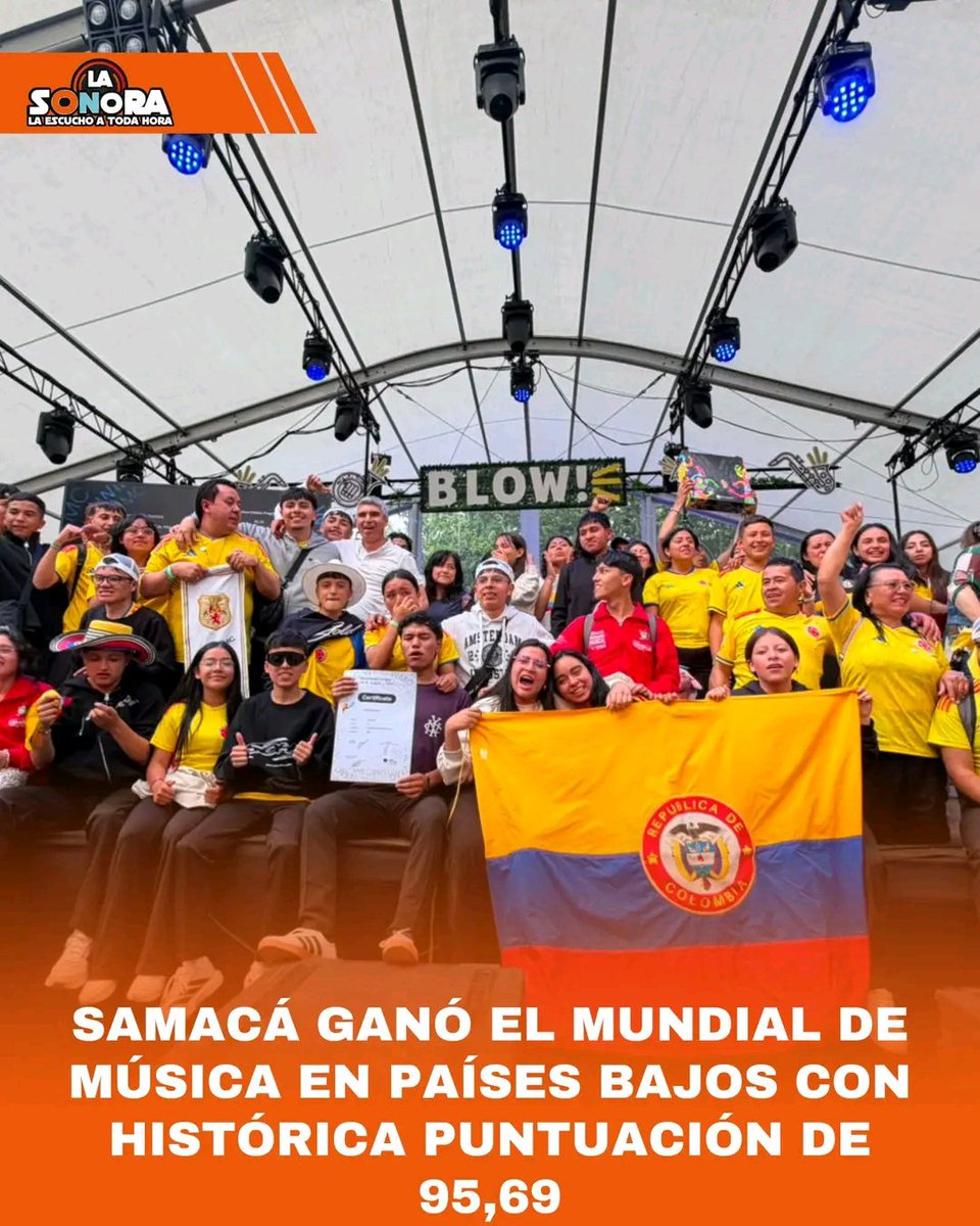 jorgeeduardoex1's tweet photo. Ganaron unos niños MÚSICOS reales de Samaca Boyacá,ante países cómo Alemania, Suecia, Japón.
El @petrogustavo aunque pidieron ayuda para los gastos no los apoyó. @mincultura ni un peso.
Gracias 🫂 a @vanedelatorre por divulgar se logró. https://t.co/JzSfFTUEJ9
