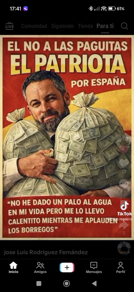 diobizkaia's tweet photo. A éste HP le importa España una m13rd4,solo le importa robar mientras se mea encima vuestro. https://t.co/Nc3pnq0XYR