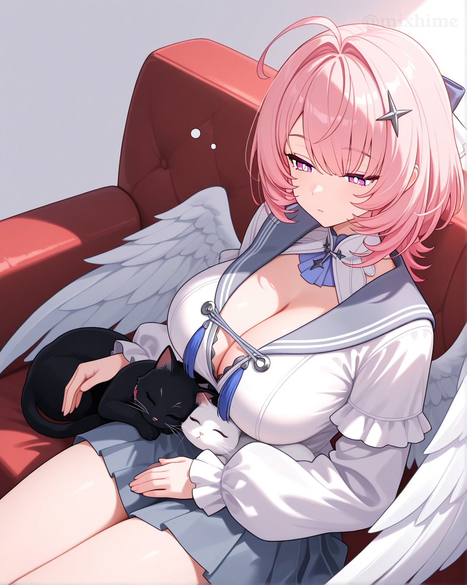 MixHimeStudio's tweet photo. Remielle &amp; Cat
SFW Illustration
#ゼンゼロ📷 #レミエール📷 #zzzero📷 #Zenlesszerozone https://t.co/1yvYhAaa4N